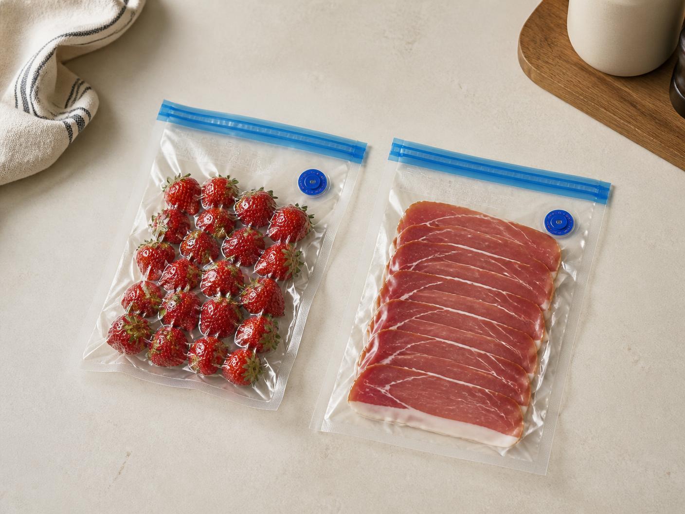 Vacuum sealed